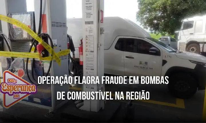 Operação flagra fraude em bombas de combustível na região