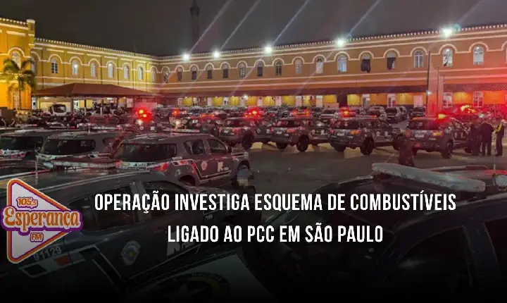 Operação investiga esquema de combustíveis ligado ao PCC em São Paulo