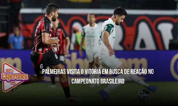 Palmeiras visita o Vitória em busca de reação no Campeonato Brasileiro