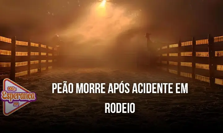 Peão morre após acidente em rodeio