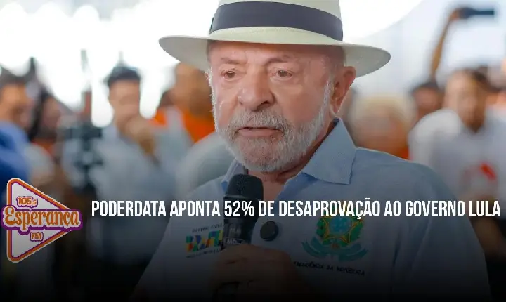 PoderData aponta 52% de desaprovação ao governo Lula