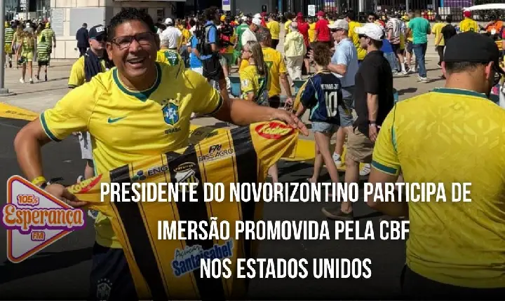 Presidente do Novorizontino participa de imersão promovida pela CBF nos Estados Unidos