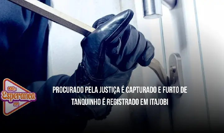 Procurado pela Justiça é capturado e furto de tanquinho é registrado em Itajobi