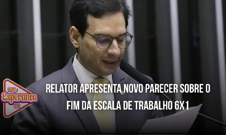 Relator apresenta novo parecer sobre o fim da escala de trabalho 6x1