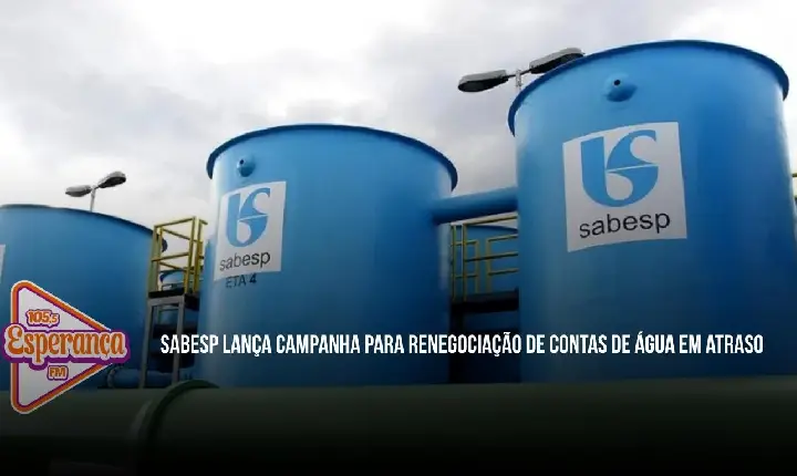Sabesp lança campanha para renegociação de contas de água em atraso