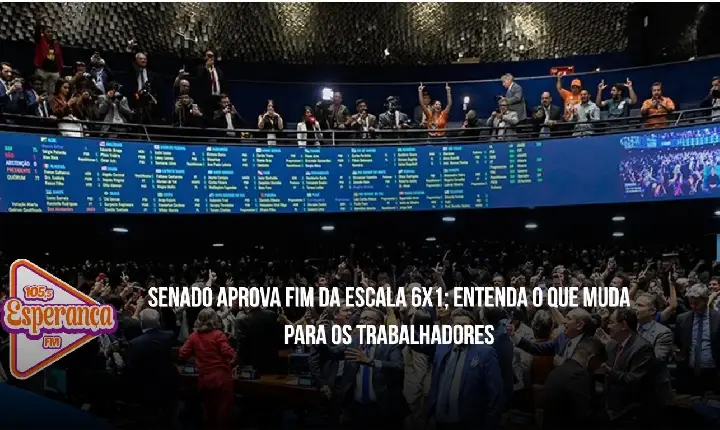 Senado aprova fim da escala 6x1; entenda o que muda para os trabalhadores