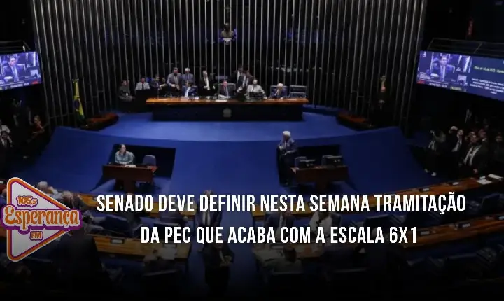 Senado deve definir nesta semana tramitação da PEC que acaba com a escala 6x1