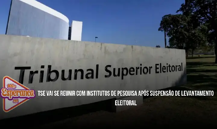 TSE vai se reunir com institutos de pesquisa após suspensão de levantamento eleitoral
