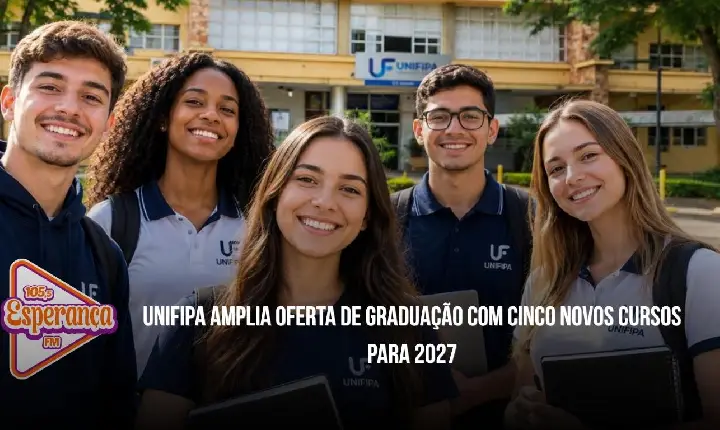 Unifipa amplia oferta de graduação com cinco novos cursos para 2027