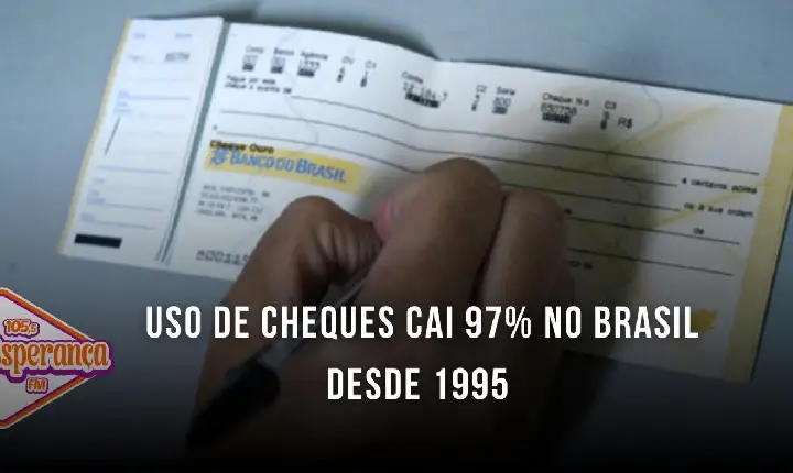 Uso de cheques cai 97% no Brasil desde 1995