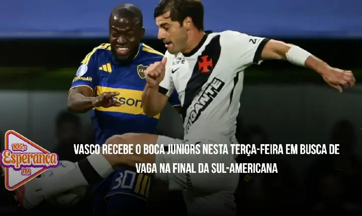 Vasco recebe o Boca Juniors nesta terça-feira em busca de vaga na final da Sul-Americana