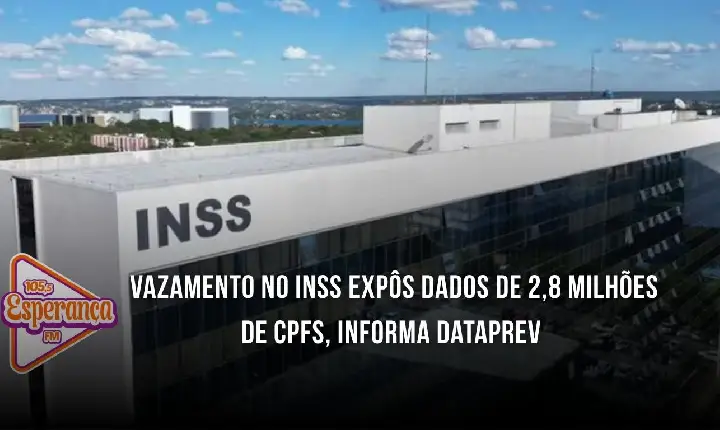Vazamento no INSS expôs dados de 2,8 milhões de CPFs, informa Dataprev