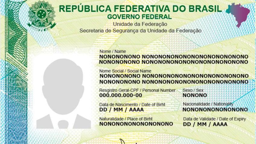 Nova carteira de identidade: