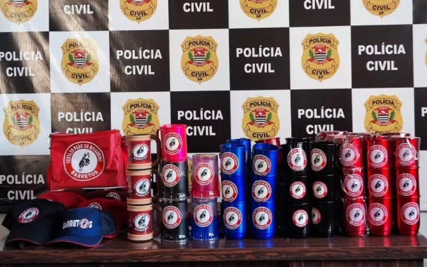 Mais de 120 quilos de produtos falsificados da Festa do Peão são apreendidos em Barretos