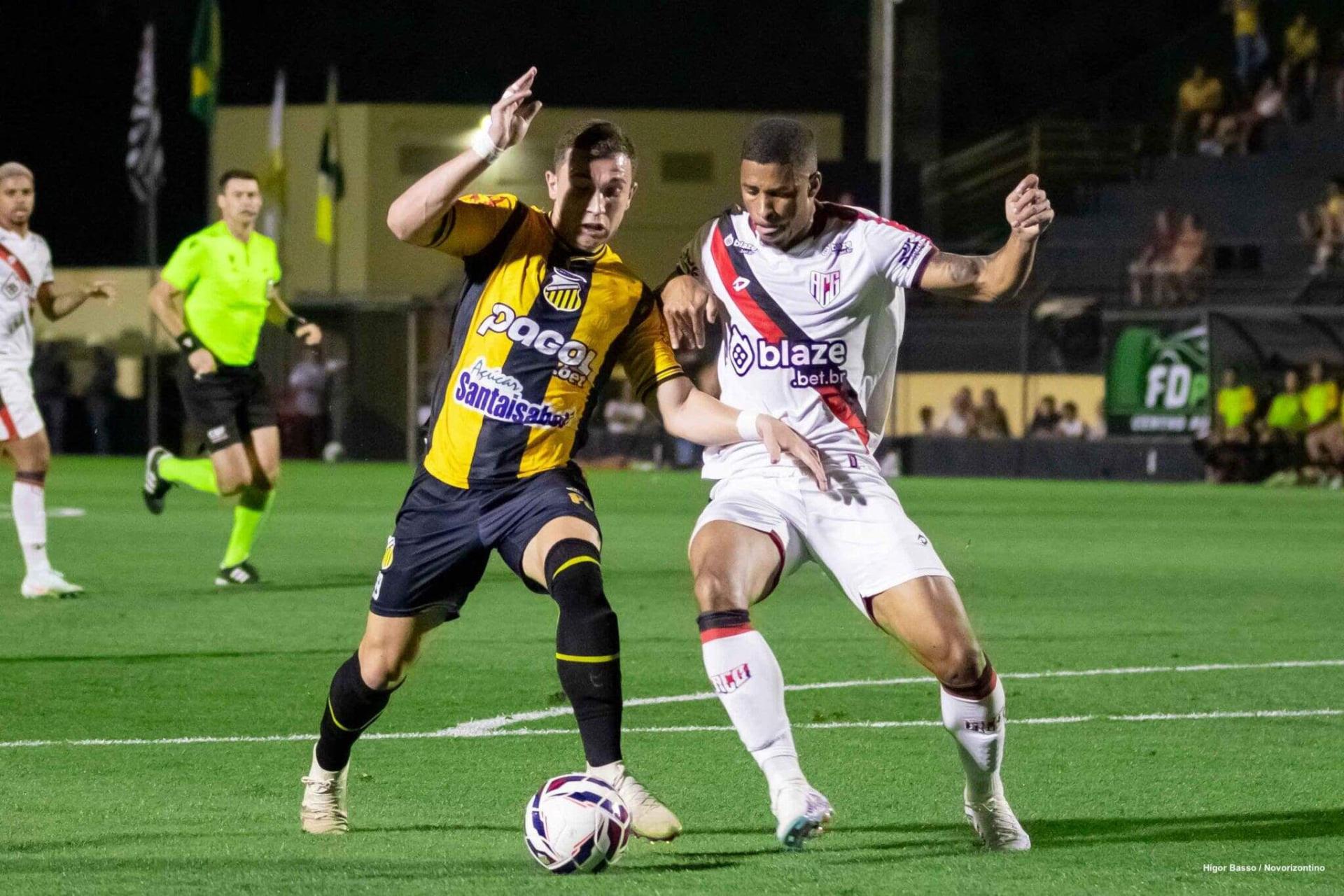 Novorizontino faz jogo impositivo mas cede empate ao Atlético-GO pelo Brasileirão B
