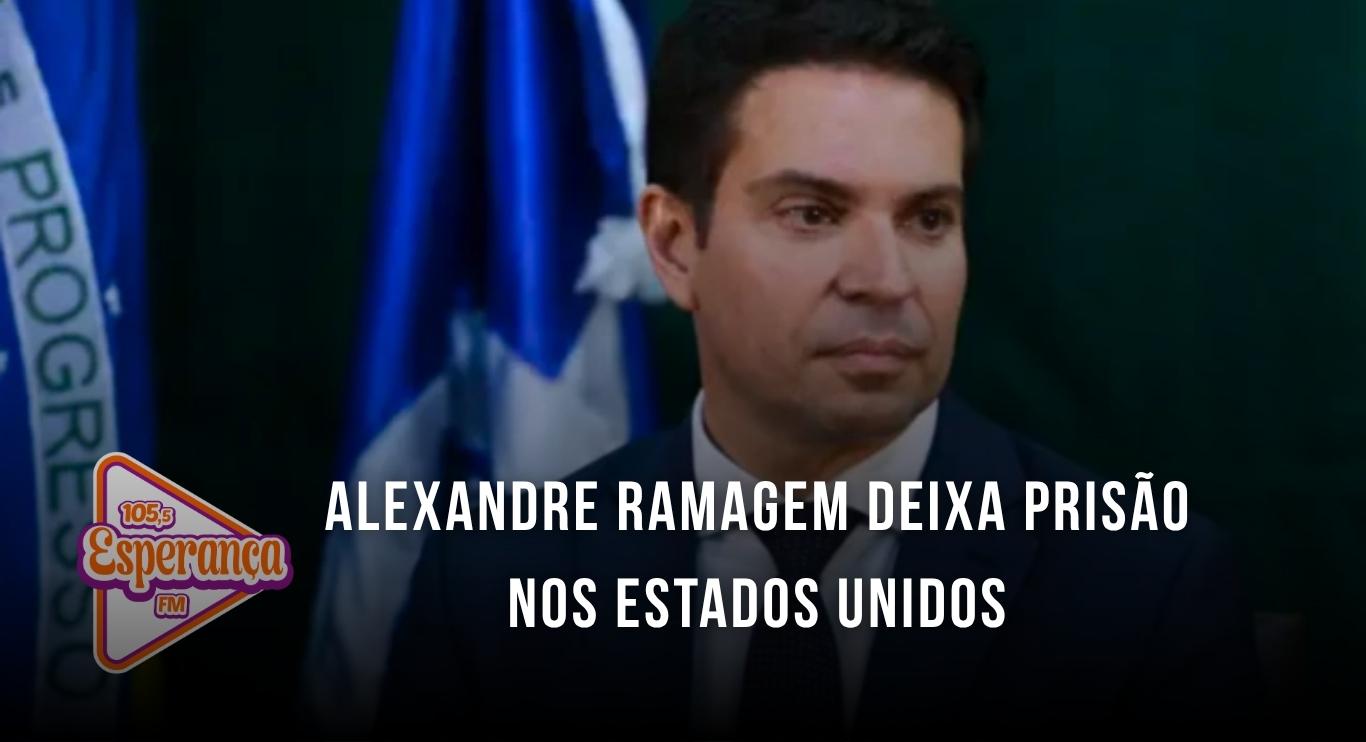 Alexandre Ramagem deixa prisão nos Estados Unidos
