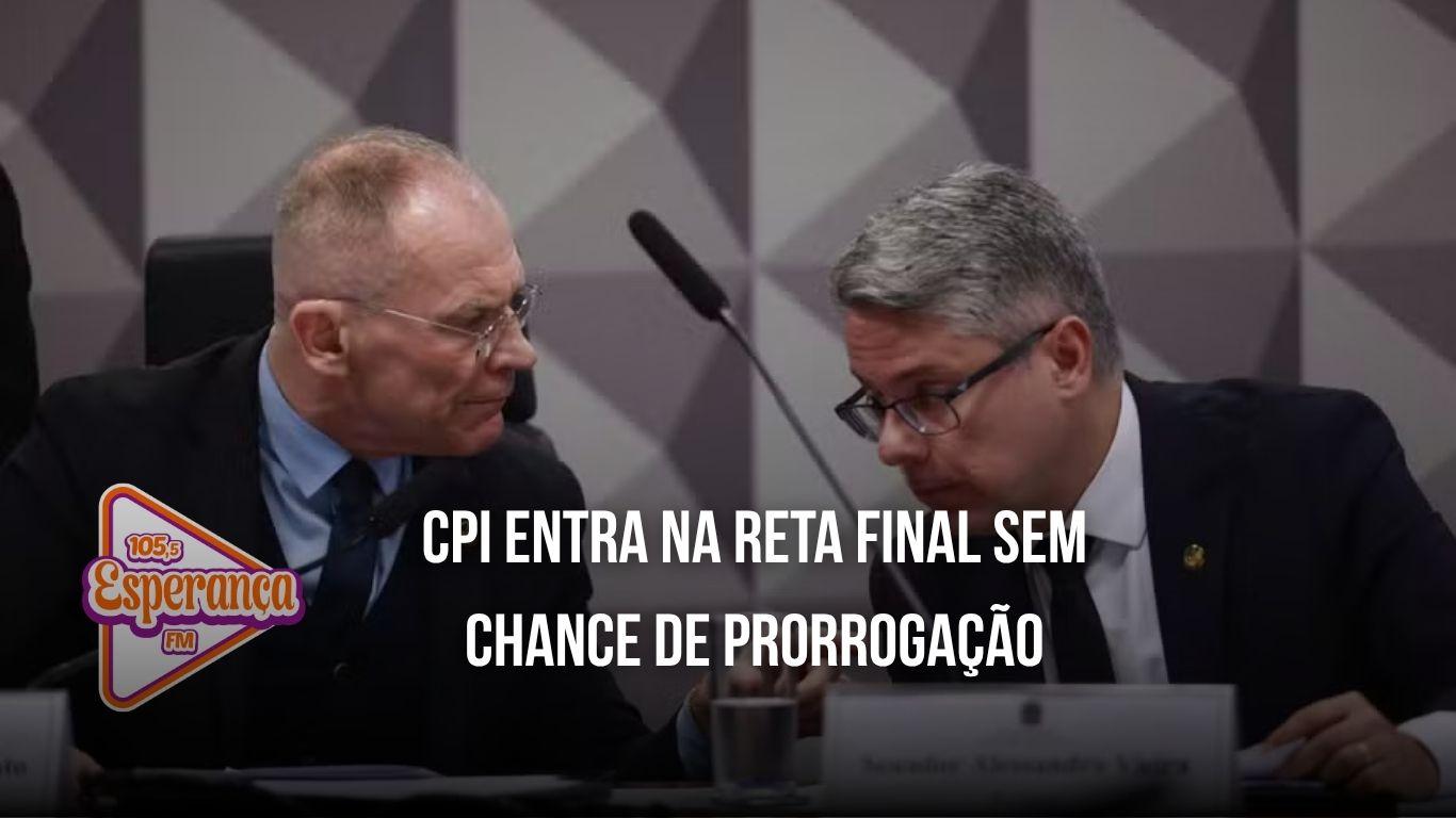 CPI entra na reta final sem chance de prorrogação