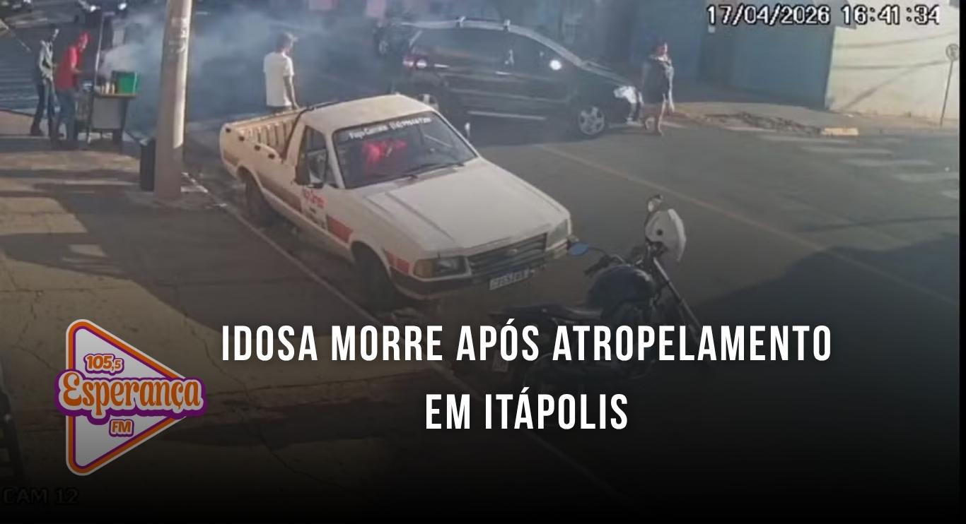 Idosa morre após atropelamento em Itápolis