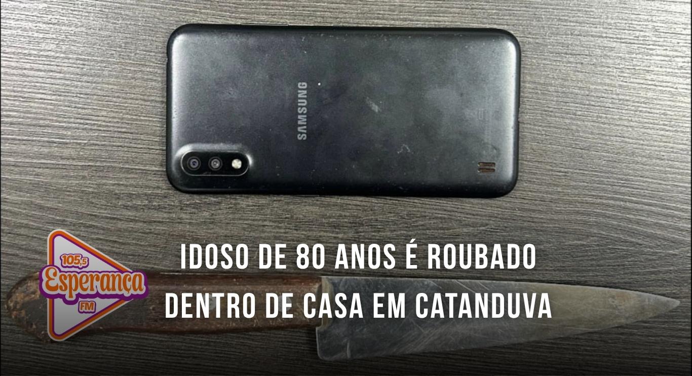 Idoso de 80 anos é roubado dentro de casa em Catanduva
