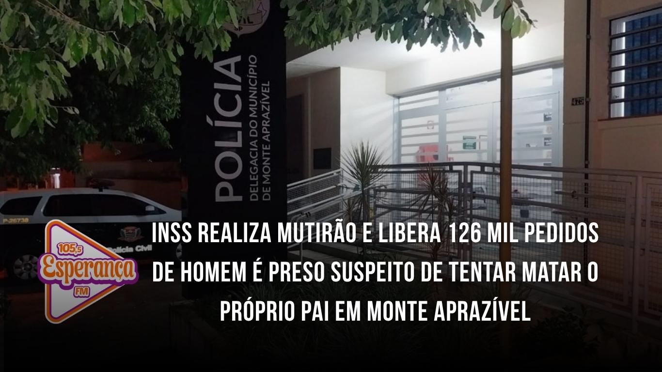 Homem é preso suspeito de tentar matar o próprio pai em Monte Aprazível