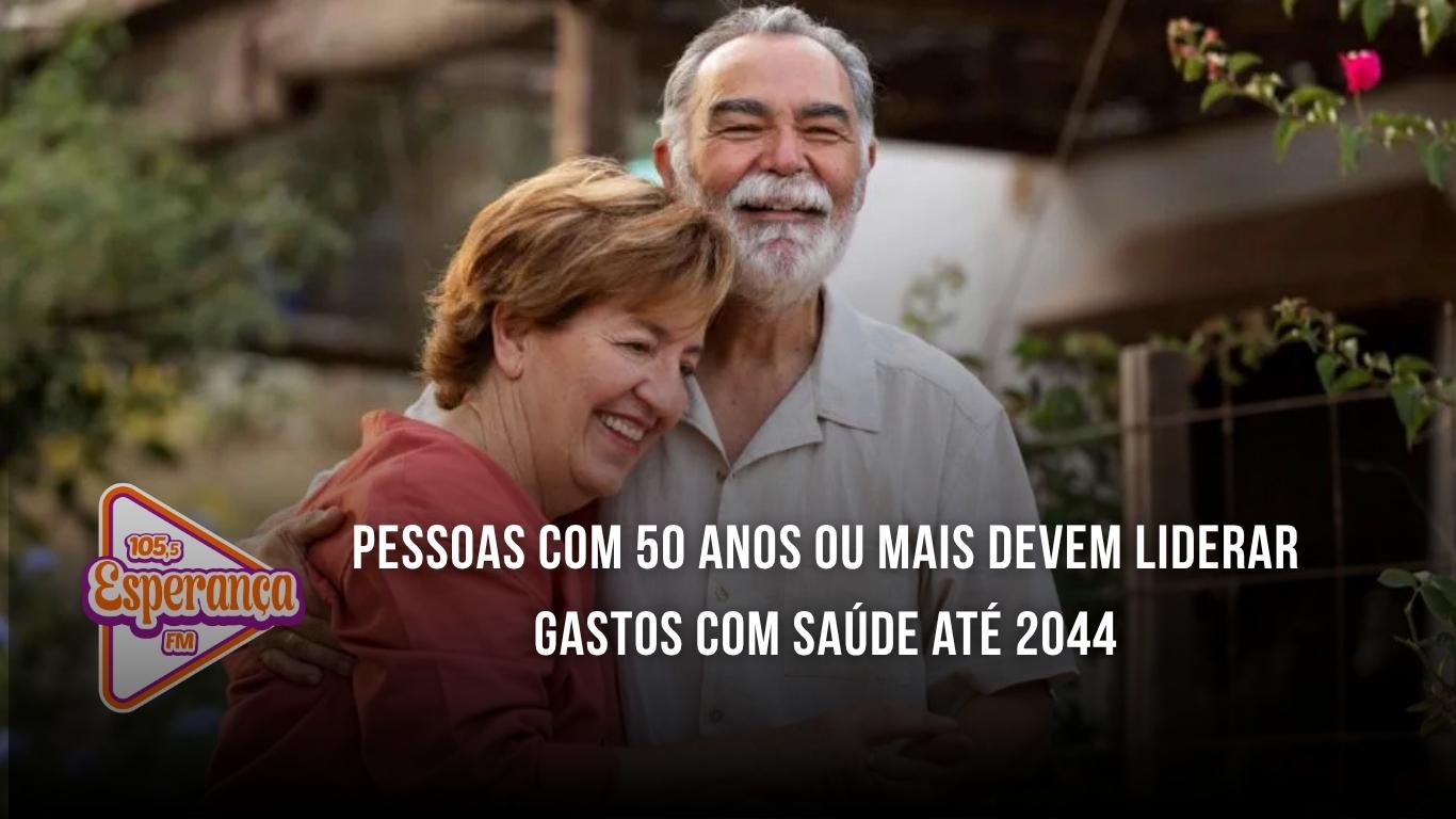 Pessoas com 50 anos ou mais devem liderar gastos com saúde até 2044
