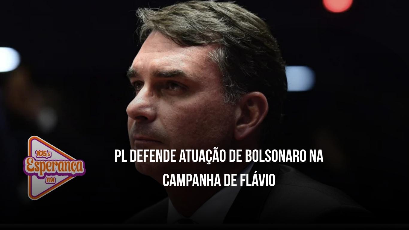 PL defende atuação de Bolsonaro na campanha de Flávio