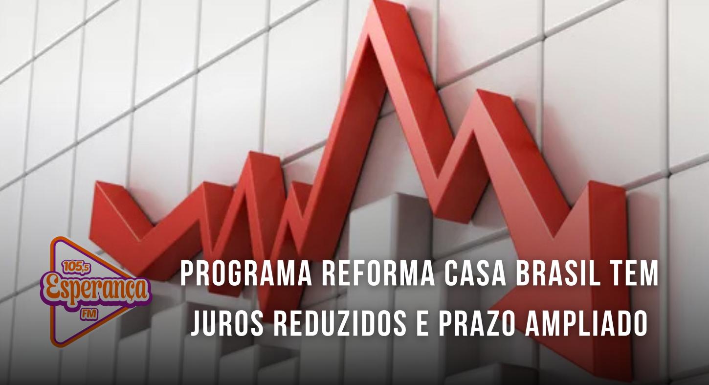 Programa Reforma Casa Brasil tem juros reduzidos e prazo ampliado
