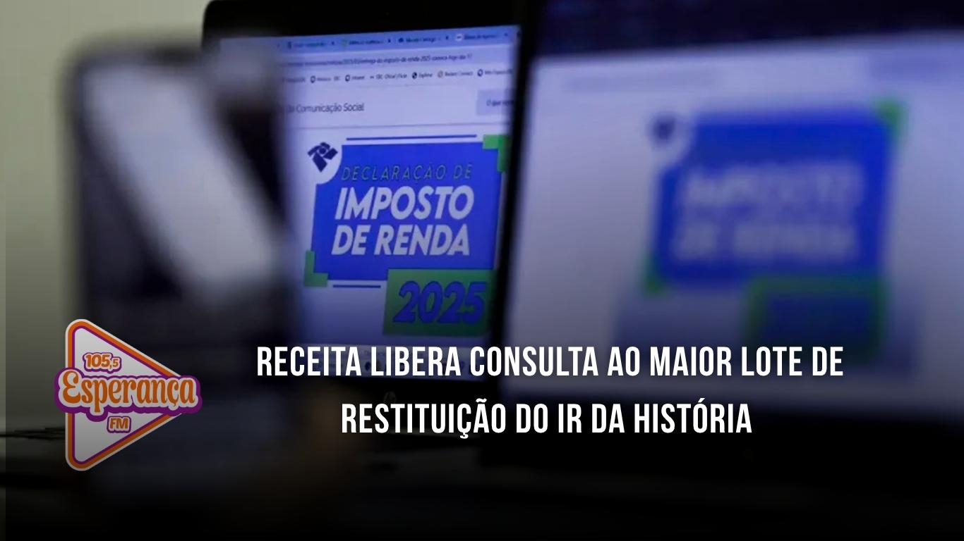 Receita libera consulta ao maior lote de restituição do IR da história