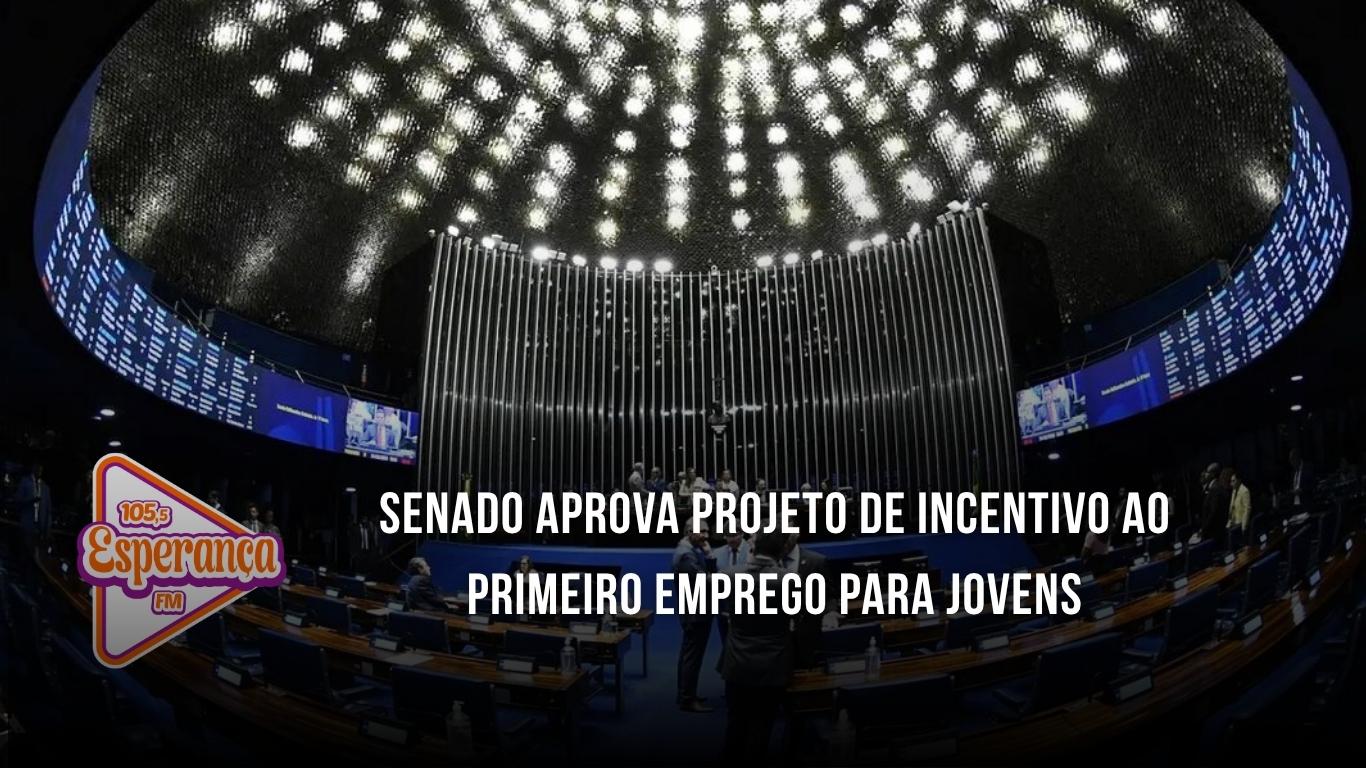 Senado aprova projeto de incentivo ao primeiro emprego para jovens