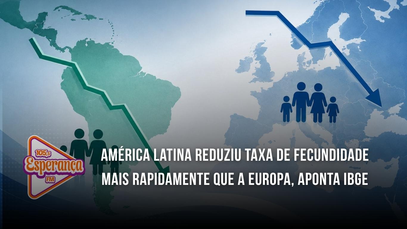América Latina reduziu taxa de fecundidade mais rapidamente que a Europa, aponta IBGE