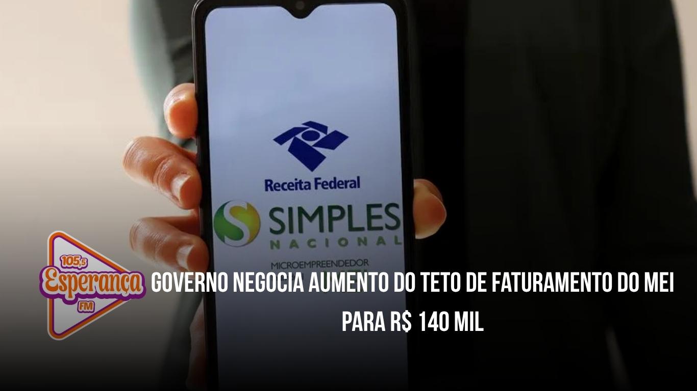 Governo negocia aumento do teto de faturamento do MEI para R$ 140 mil