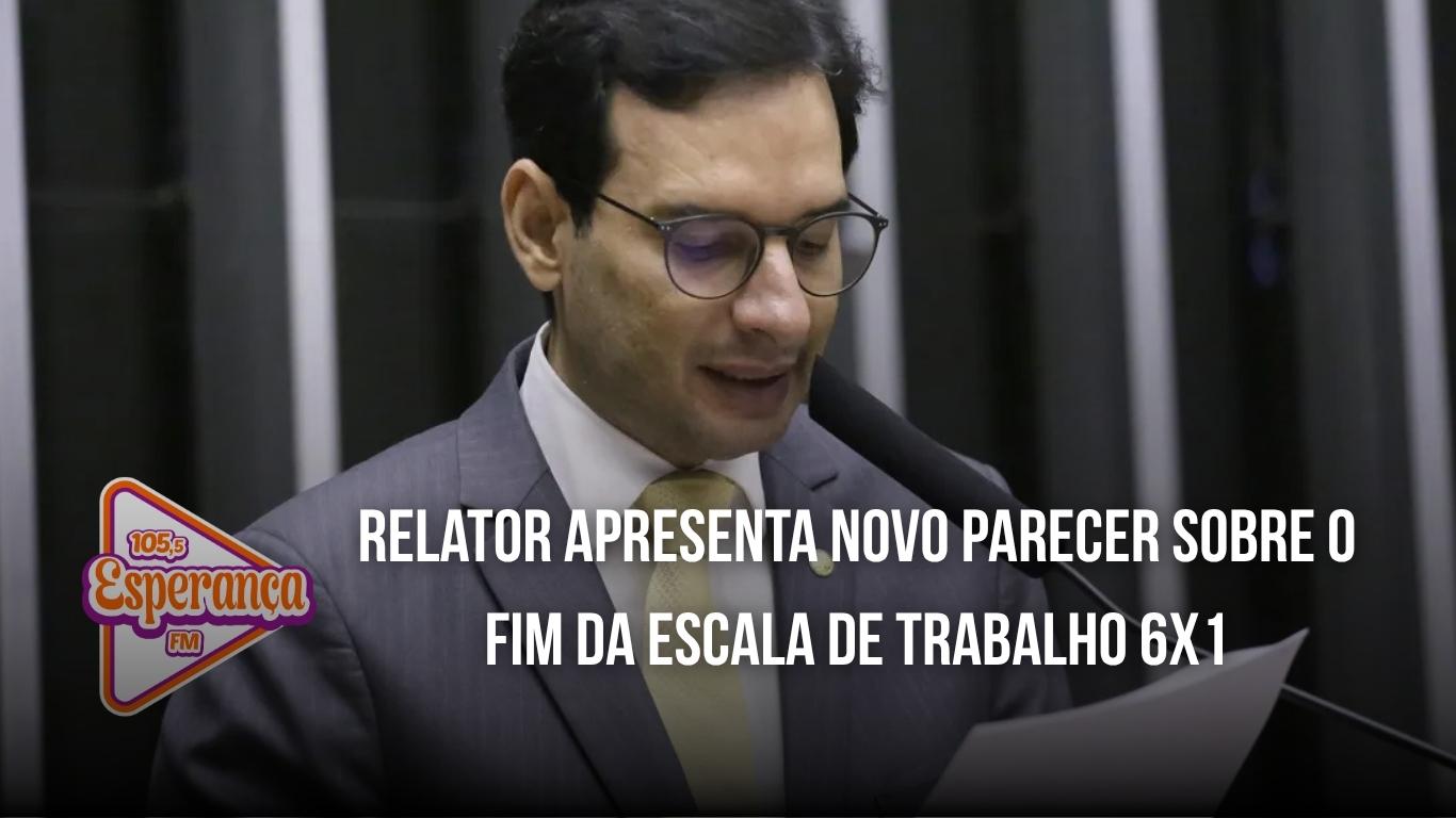 Relator apresenta novo parecer sobre o fim da escala de trabalho 6x1