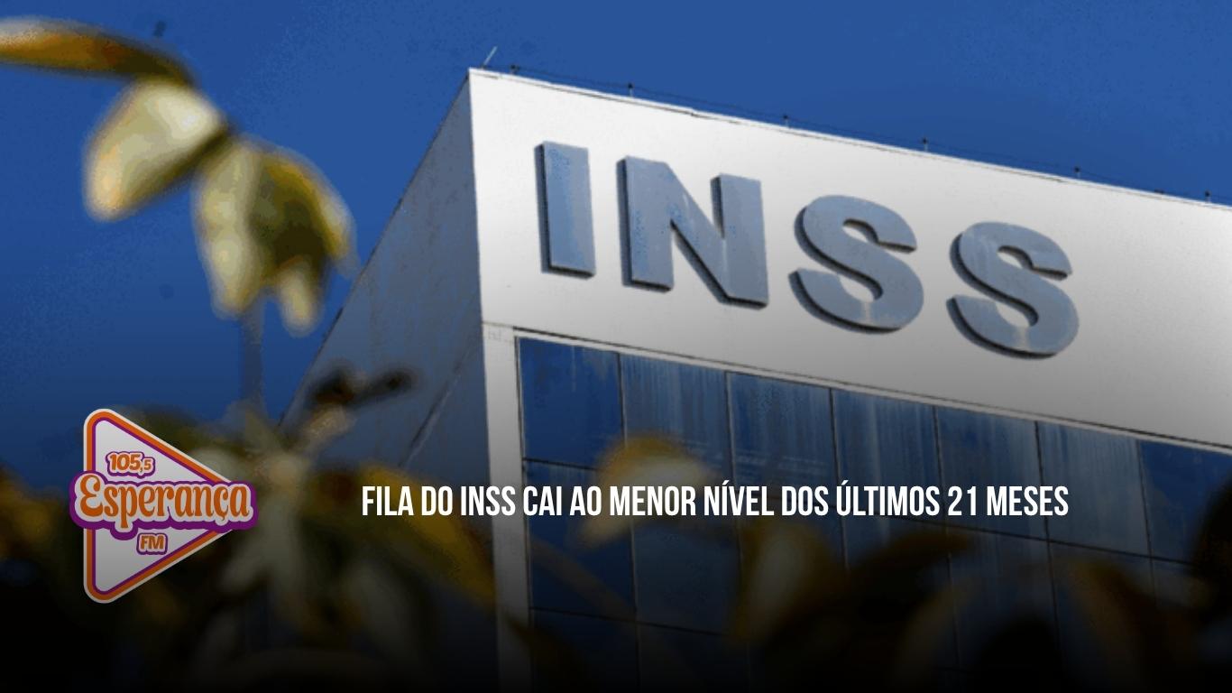 Fila do INSS cai ao menor nível dos últimos 21 meses
