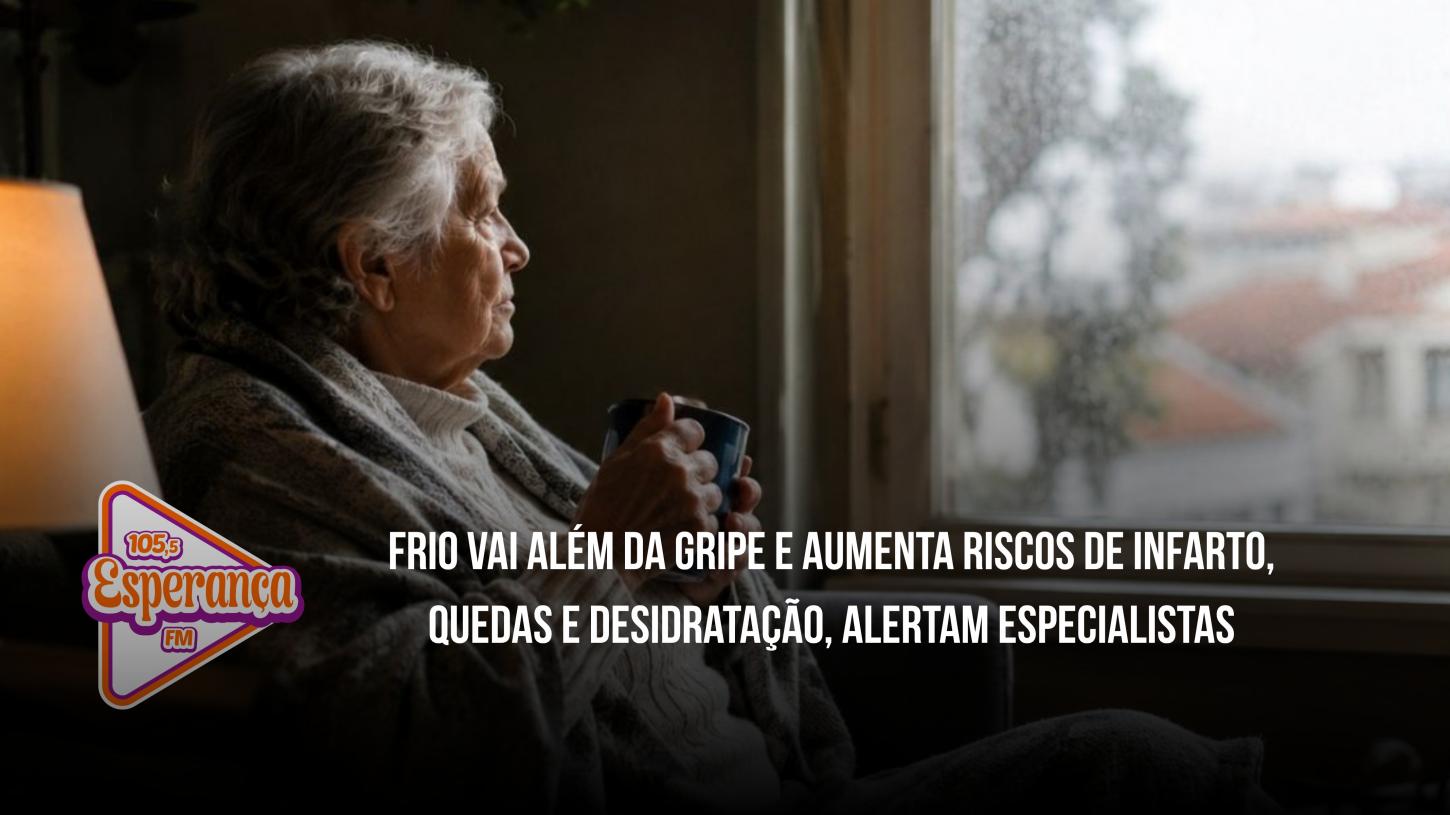 Frio vai além da gripe e aumenta riscos de infarto, quedas e desidratação, alertam especialistas