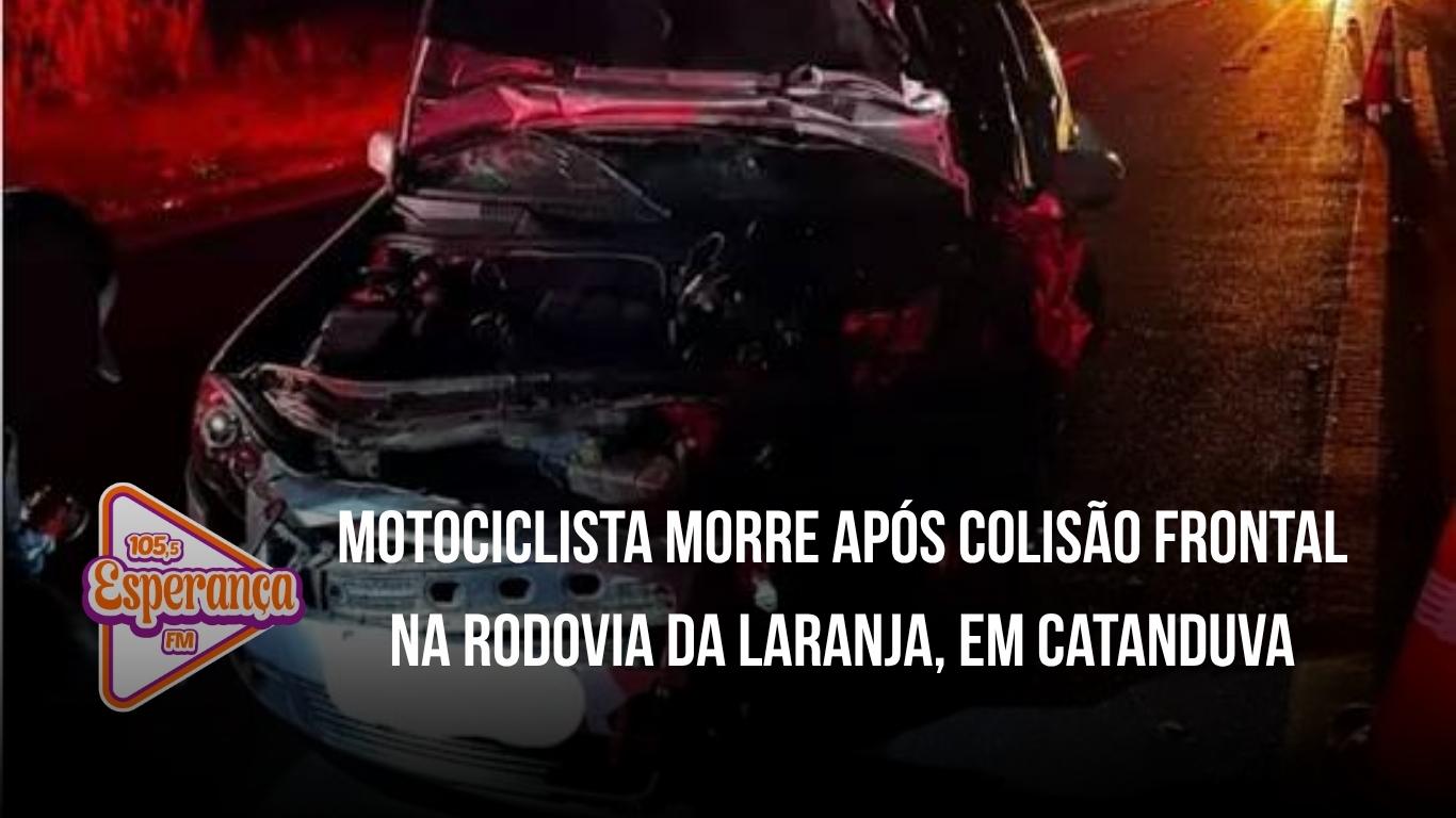 Motociclista morre após colisão frontal na Rodovia da Laranja, em Catanduva
