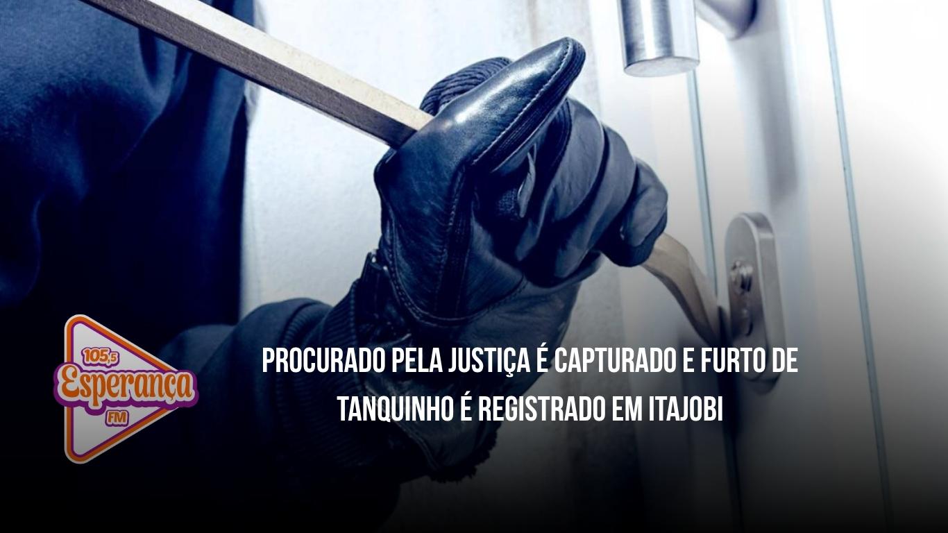 Procurado pela Justiça é capturado e furto de tanquinho é registrado em Itajobi