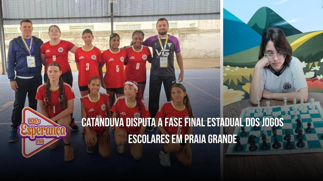 Catanduva disputa a fase final estadual dos Jogos Escolares em Praia Grande