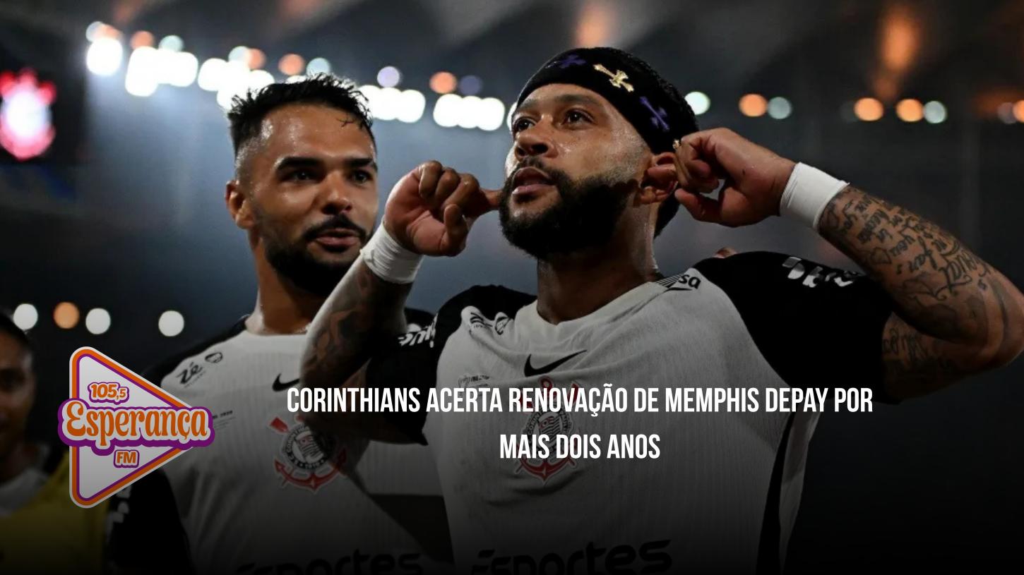 Corinthians acerta renovação de Memphis Depay por mais dois anos