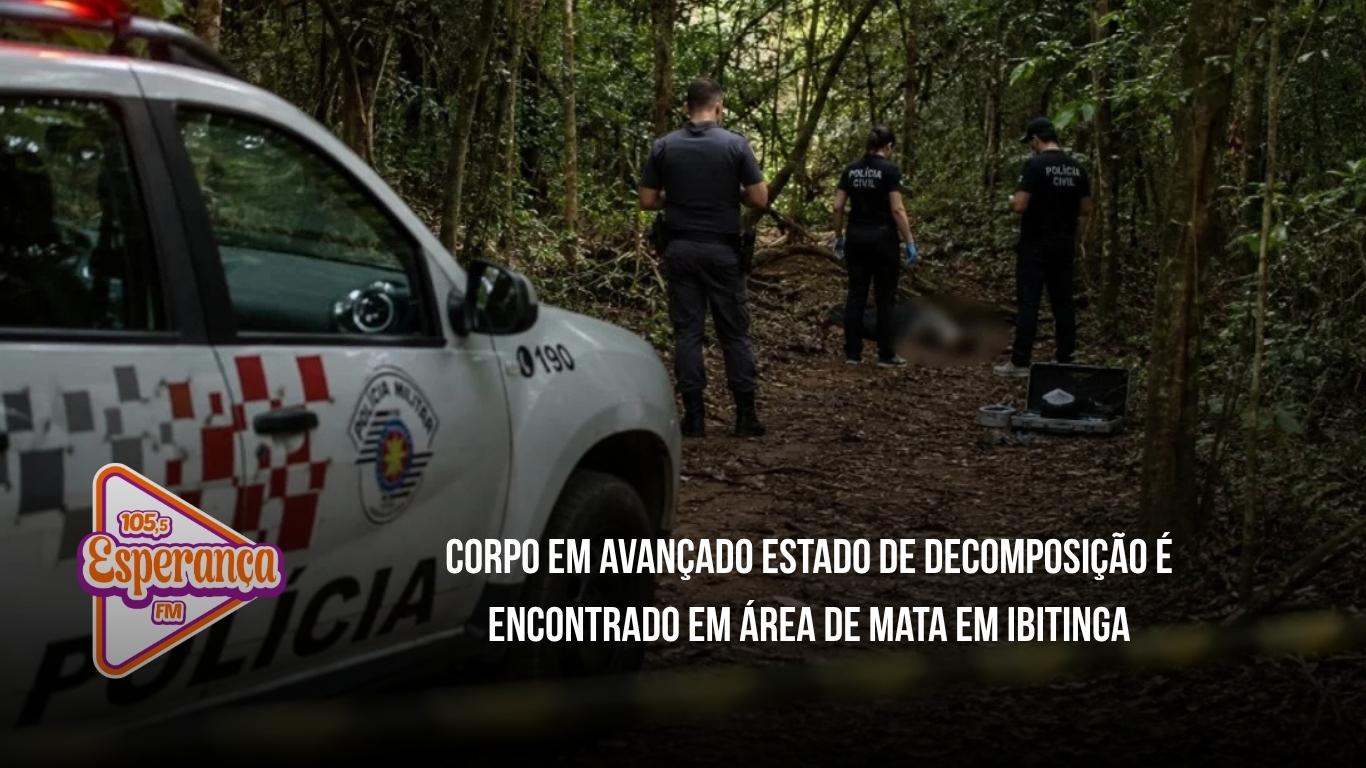 Corpo em avançado estado de decomposição é encontrado em área de mata em Ibitinga