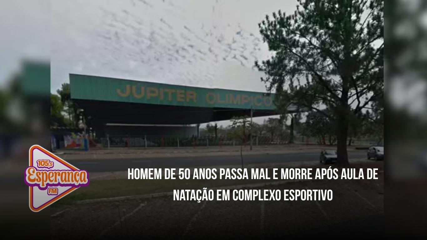 Homem de 50 anos passa mal e morre após aula de natação em complexo esportivo