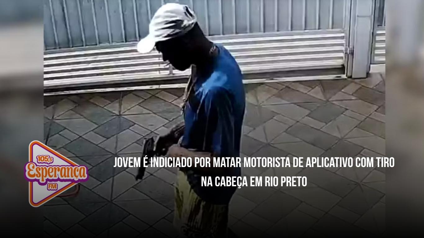 Jovem é indiciado por matar motorista de aplicativo com tiro na cabeça em Rio Preto