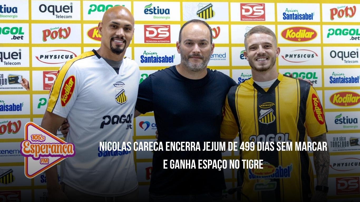 Nicolas Careca encerra jejum de 499 dias sem marcar e ganha espaço no Tigre