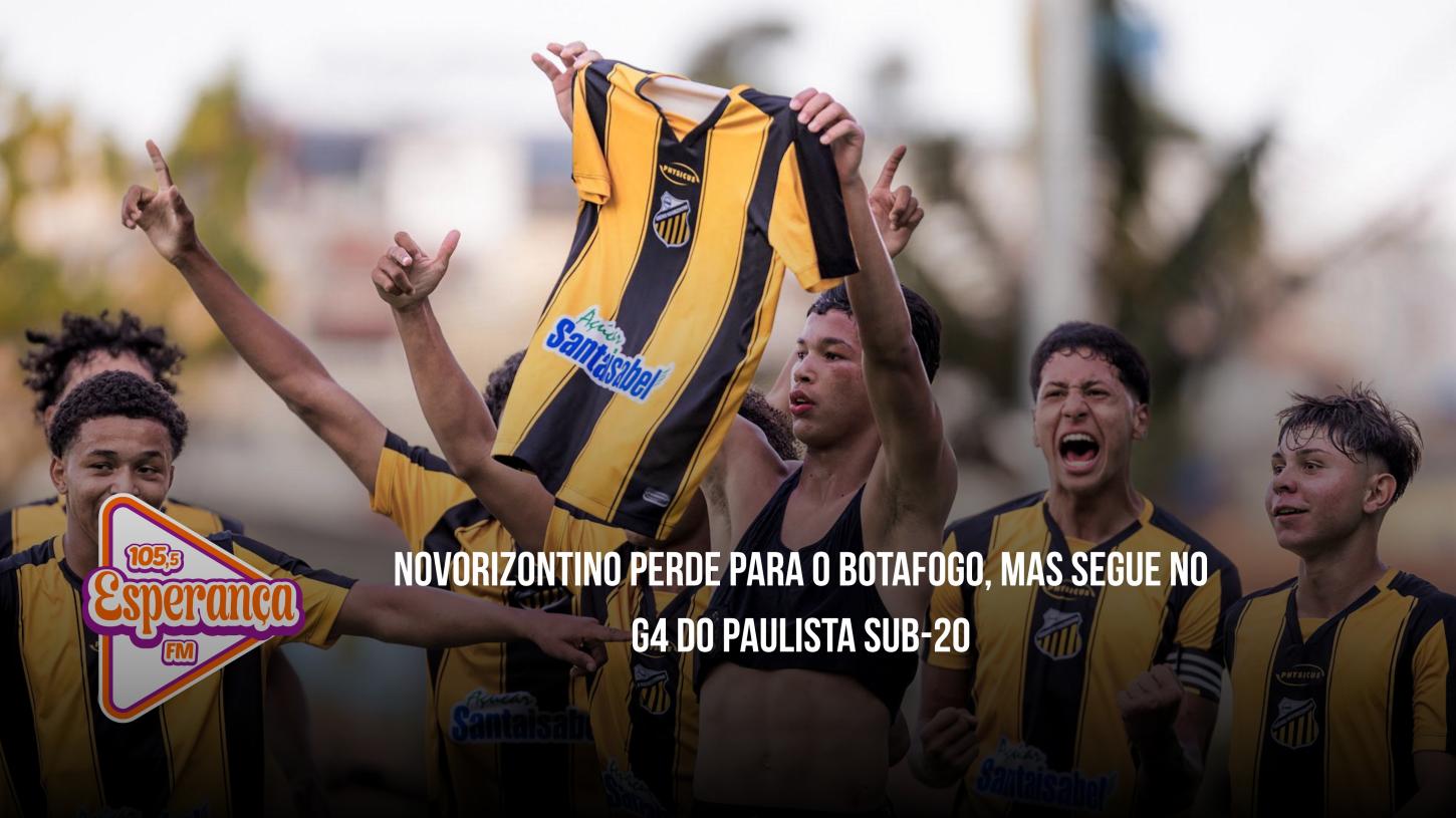 Novorizontino estreia na 2ª fase do Paulista Sub-15 e Sub-17 com vitórias fora de casa