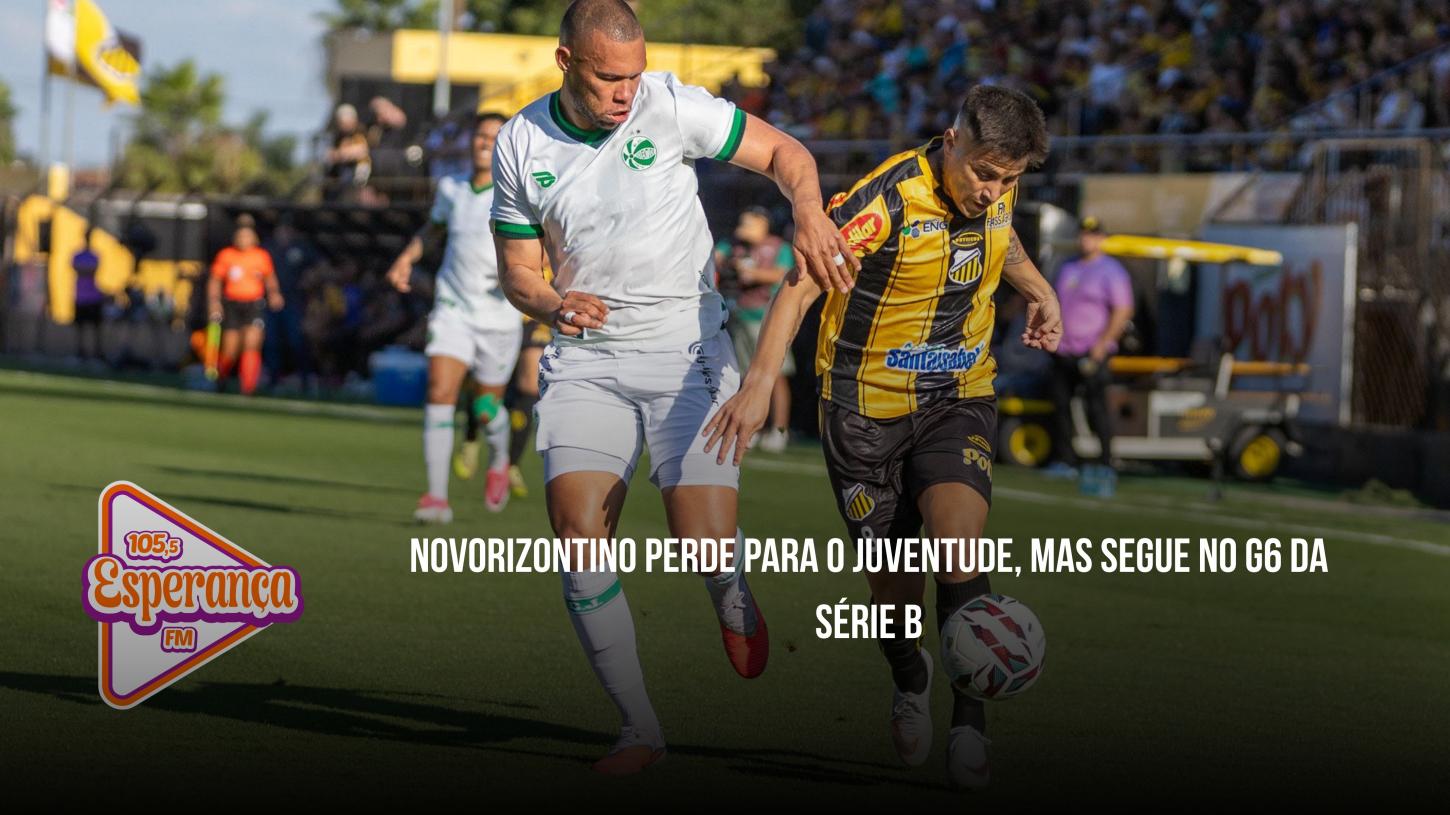 Novorizontino perde para o Juventude, mas segue no G6 da Série B