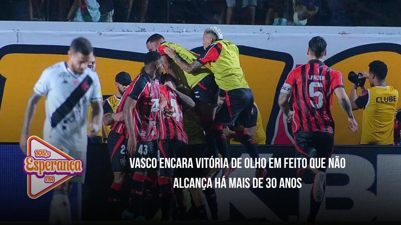 Vasco encara Vitória de olho em feito que não alcança há mais de 30 anos