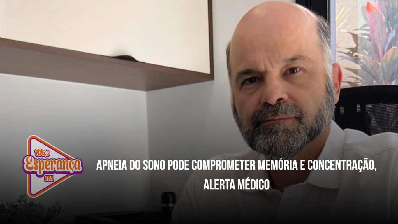 Apneia do sono pode comprometer memória e concentração, alerta médico