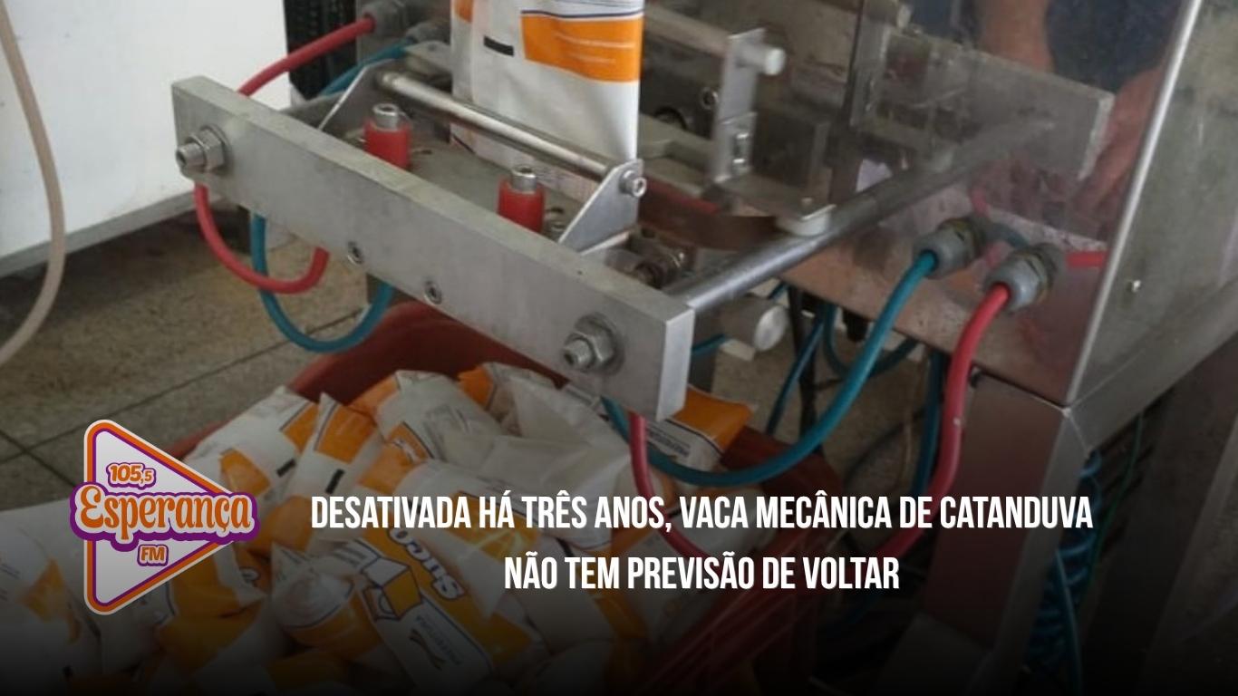 Desativada há três anos, Vaca Mecânica de Catanduva não tem previsão de voltar