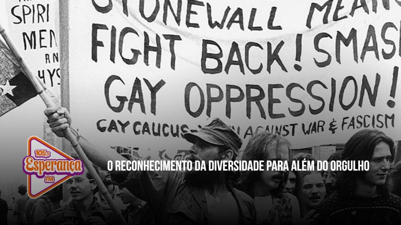 O reconhecimento da diversidade para além do orgulho