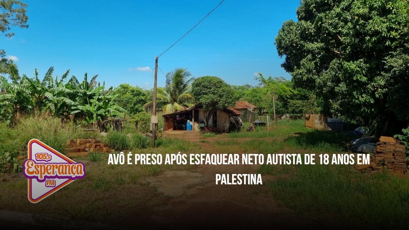 Avô é preso após esfaquear neto autista de 18 anos em Palestina