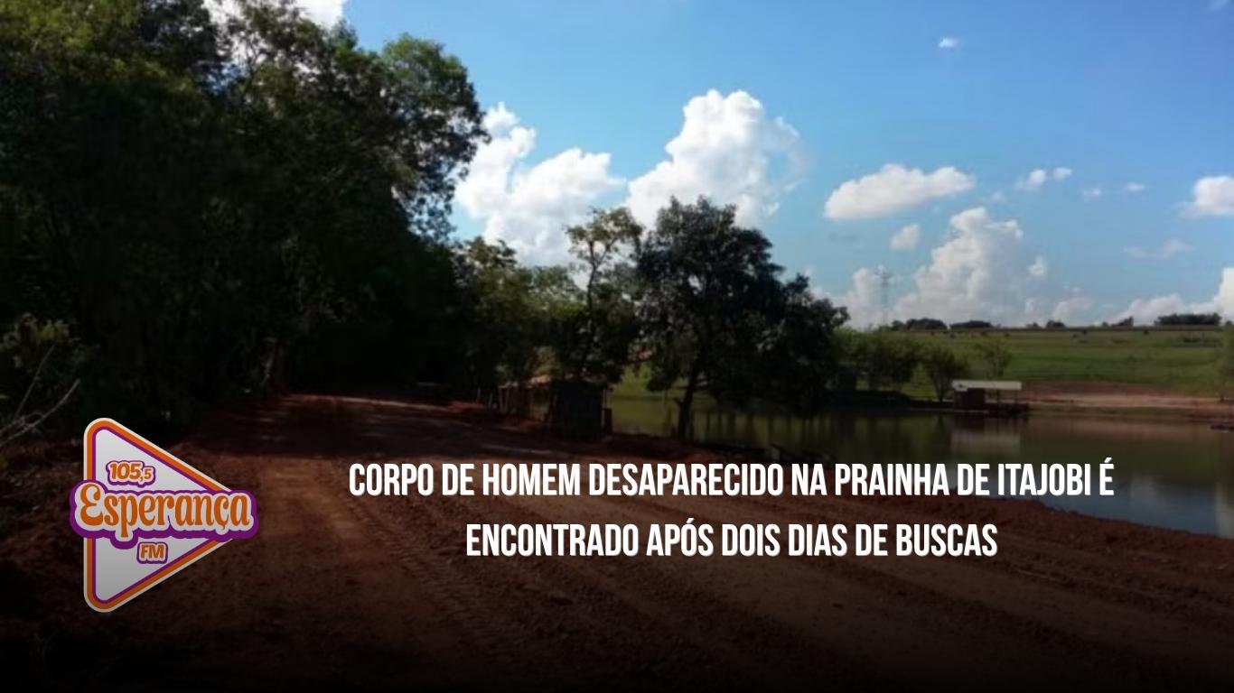 Corpo de homem desaparecido na Prainha de Itajobi é encontrado após dois dias de buscas
